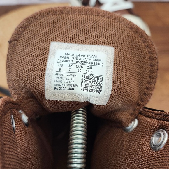 Size 9 - Converse Chuck Taylor All Star Lift Platform High Leopard Remix Women's - Picture 9 of 10